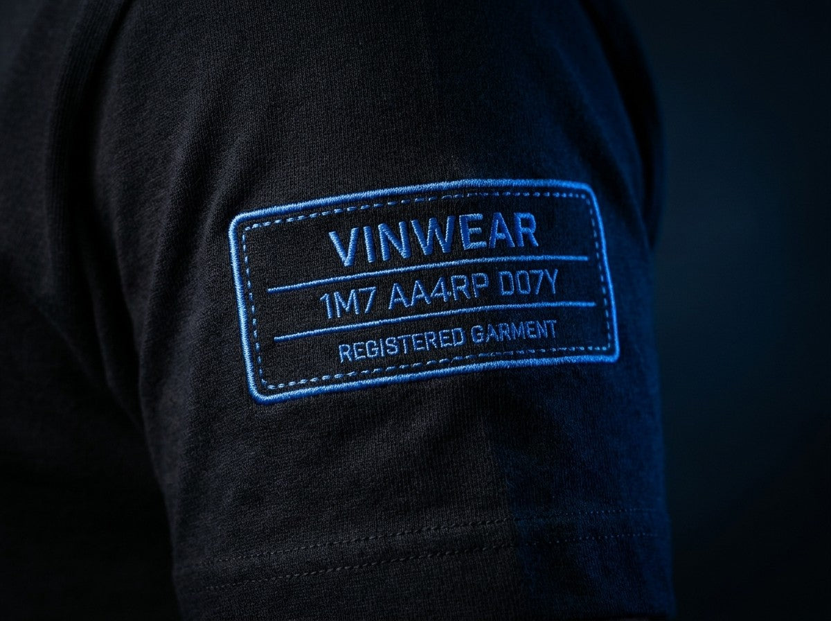 THE EMBROIDERED VIN TAG
