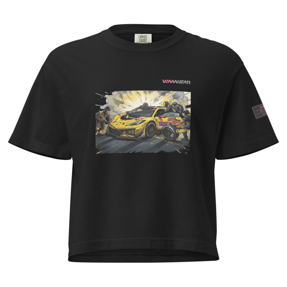 FEMALE - Abstract Racing - Pit Stop — Front