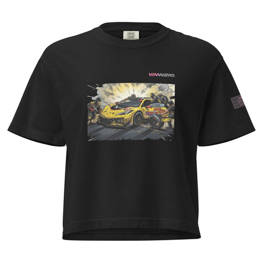 FEMALE - Abstract Racing - Pit Stop — Front