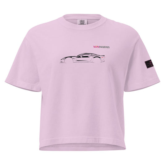 FEMALE - C6 Corvette Z06 - Black Print — Front