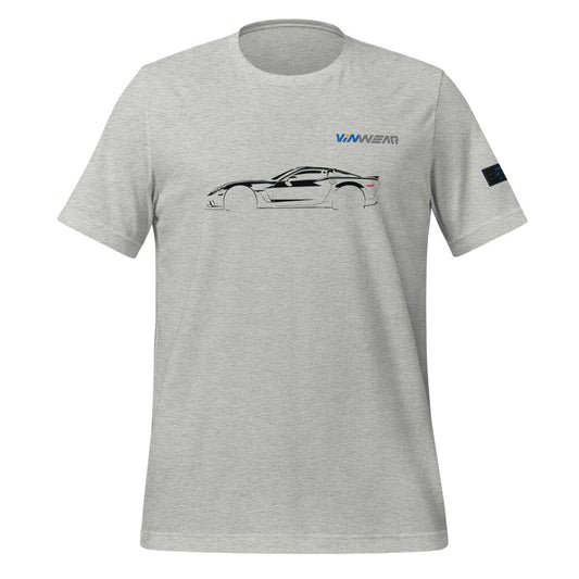 MALE - C6 Corvette Z06 - Black Print — Front