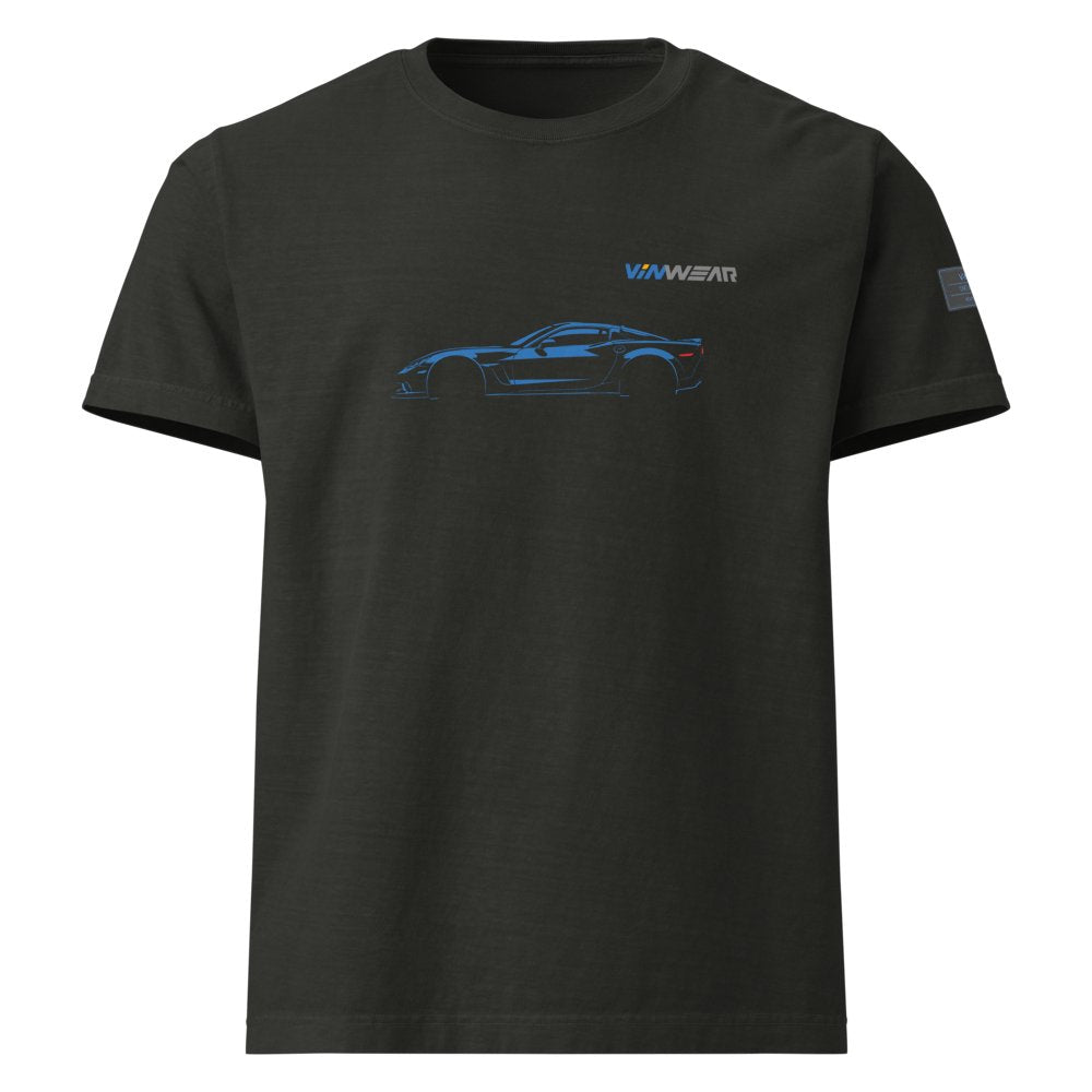 MALE - C6 Corvette Z06 - Blue Print — Front