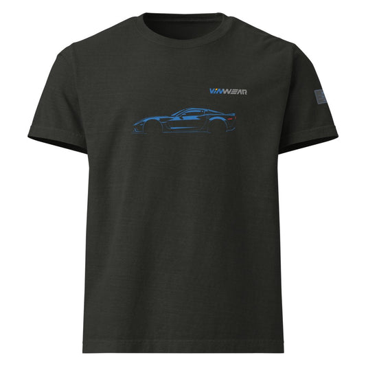 MALE - C6 Corvette Z06 - Blue Print — Front