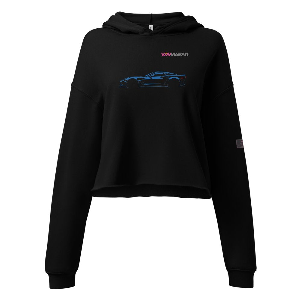FEMALE - C6 Corvette Z06 - Blue Print — Front