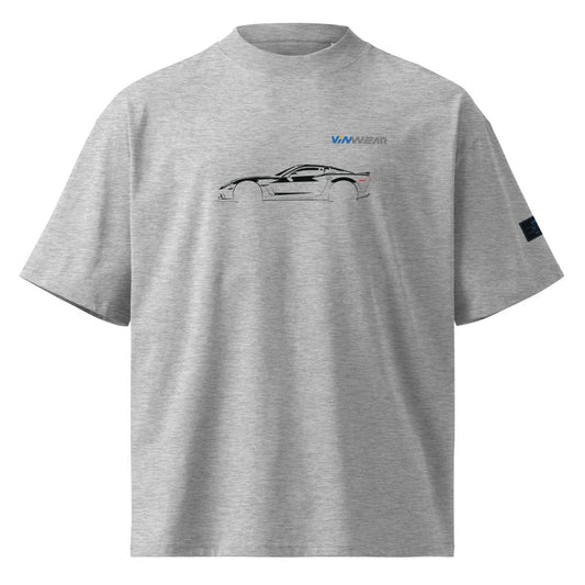 MALE - C6 Corvette Z06 - Black Print — Front