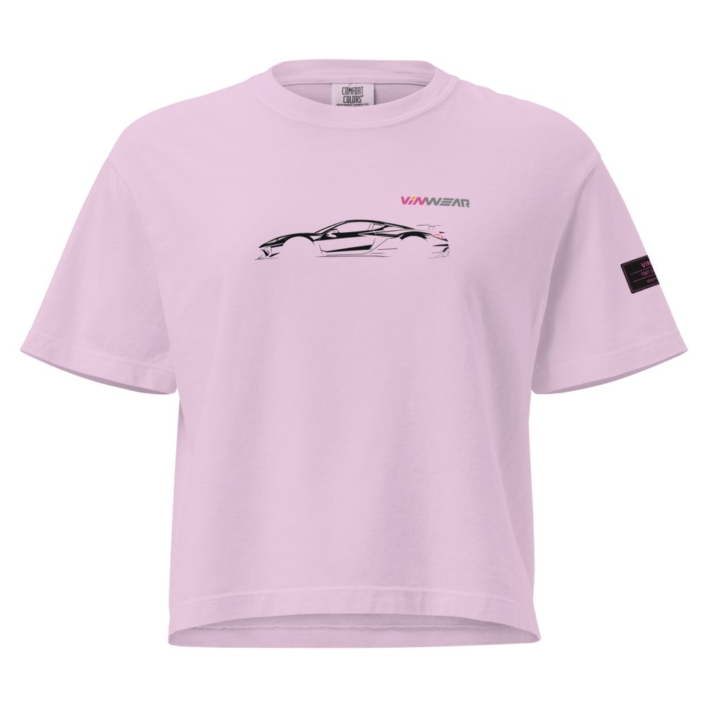 FEMALE - Corvette ZR1x - Black Print — Front