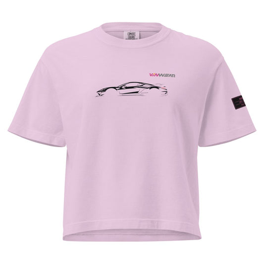 FEMALE - Corvette ZR1x - Black Print — Front