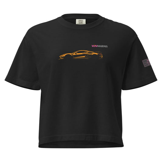 FEMALE - Corvette ZR1x - Orange Print — Front