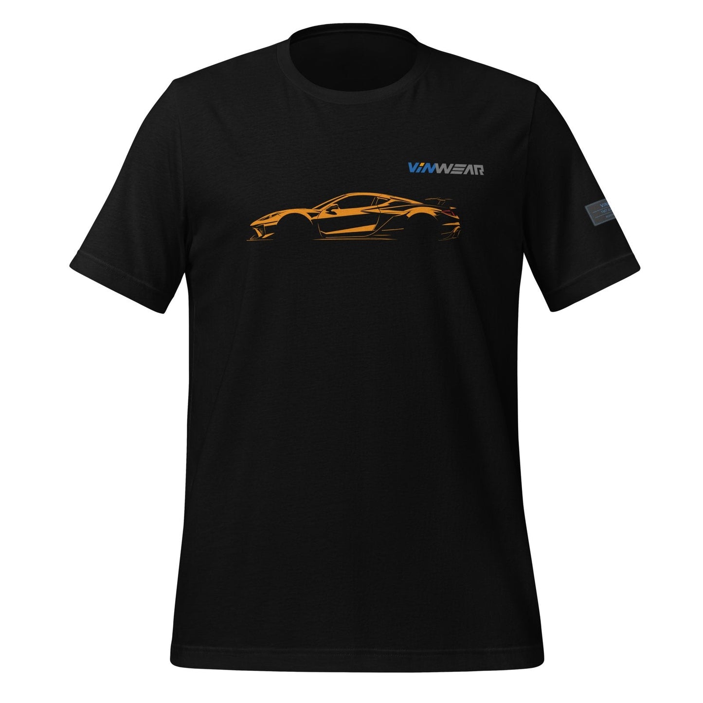 MALE - Corvette ZR1x - Orange Print — Front