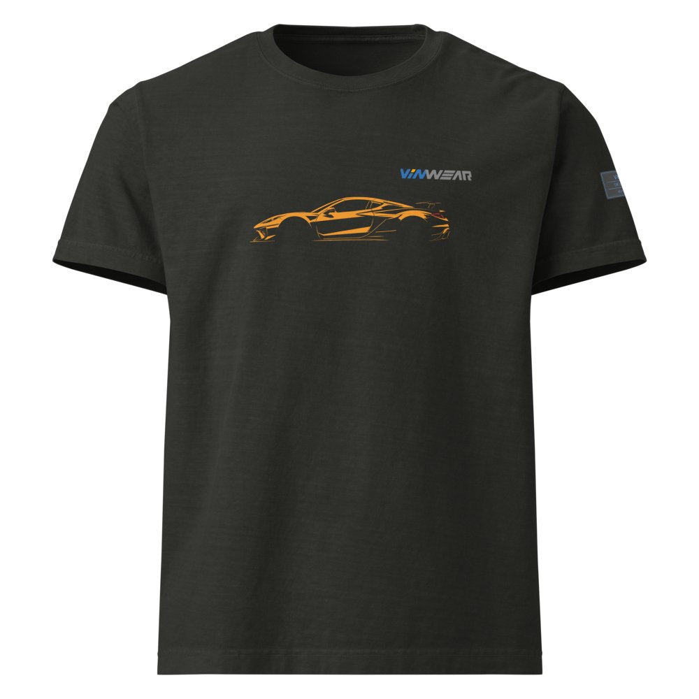 MALE - Corvette ZR1x - Orange Print — Front