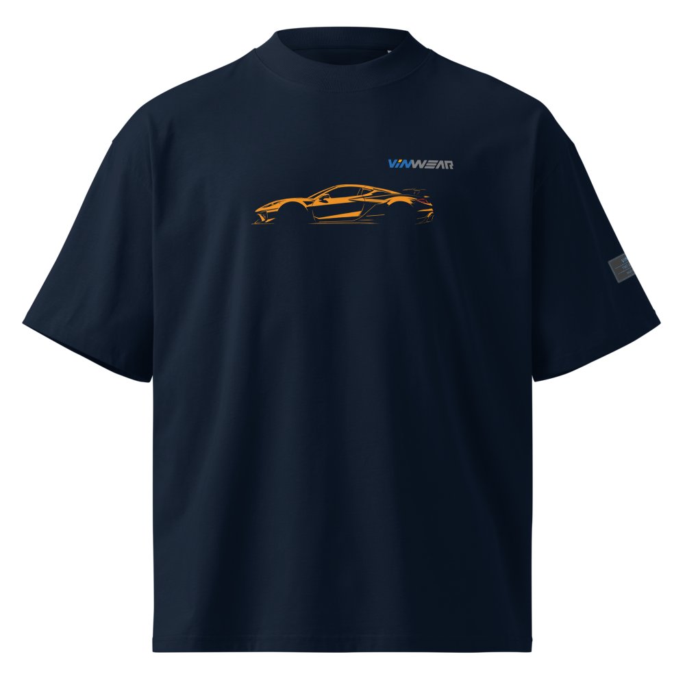 MALE - Corvette ZR1x - Orange Print — Front