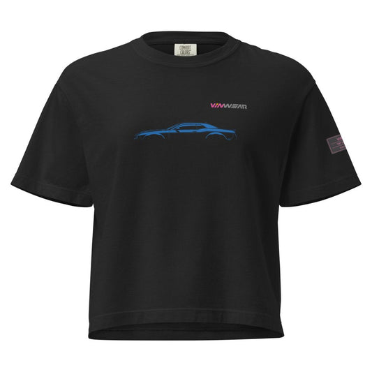 FEMALE - Dodge Challenger - Blue Print — Front