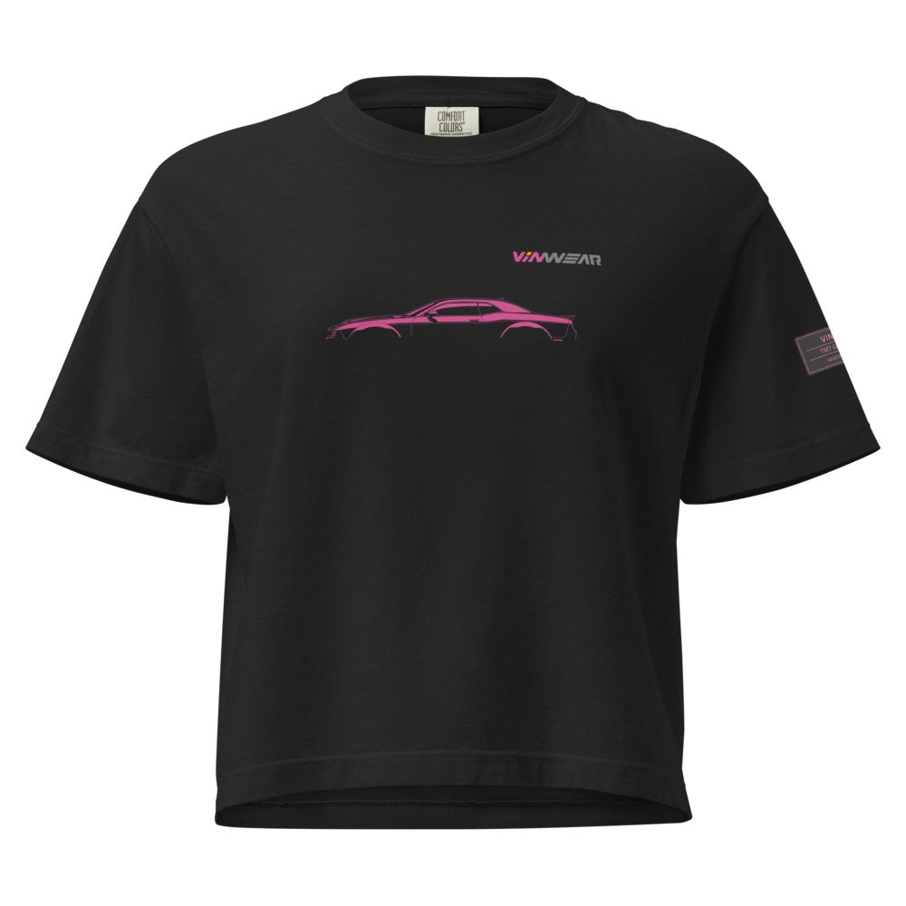 FEMALE - Dodge Challenger - Pink Print — Front