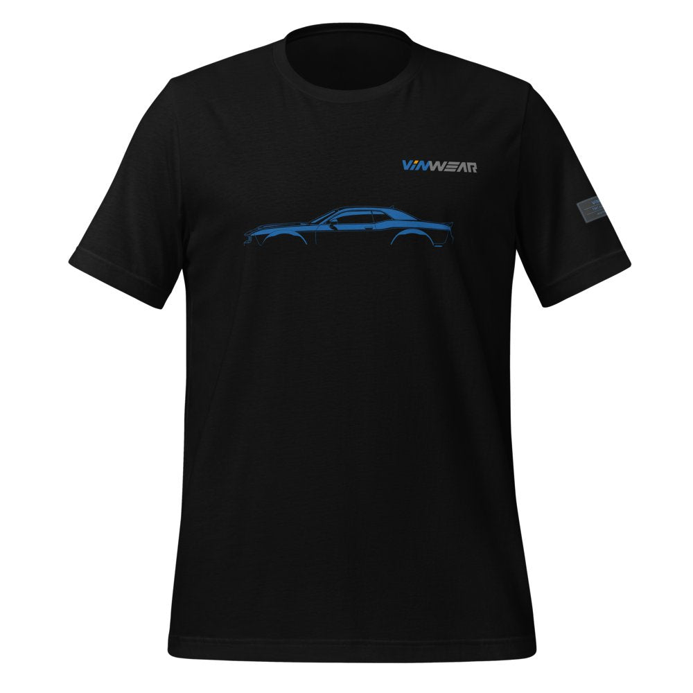 MALE - Dodge Challenger - Blue Print — Front