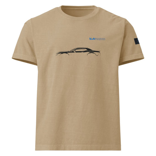 MALE - Dodge Challenger - Black Print — Front