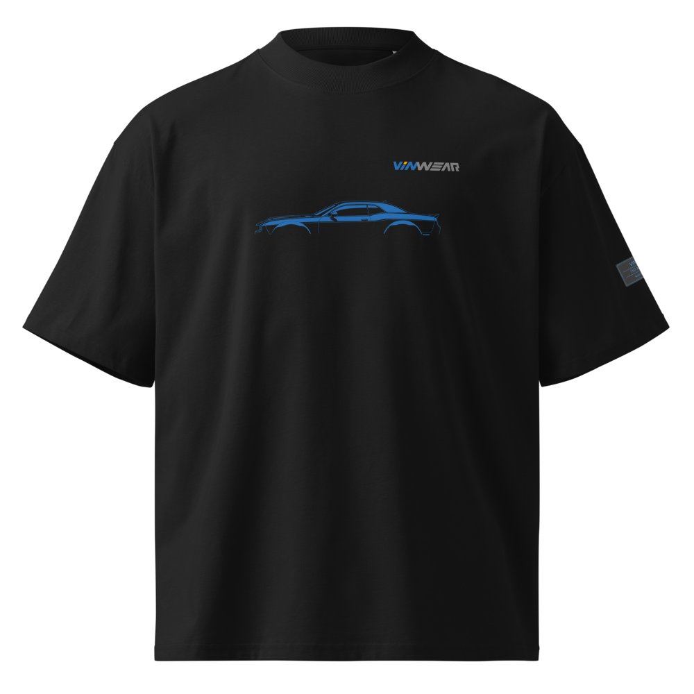 MALE - Dodge Challenger - Blue Print — Front