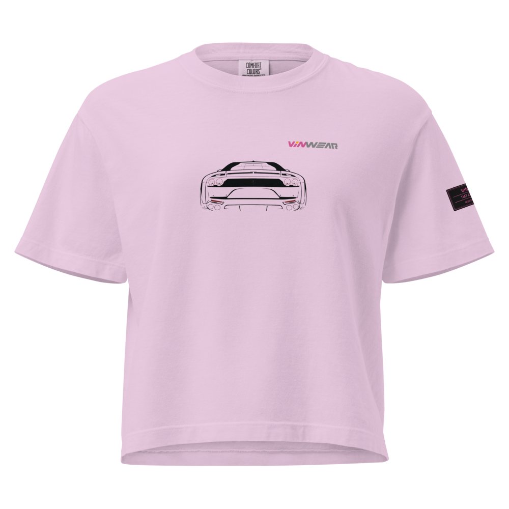FEMALE - Ferrari 812 - Black Print — Front