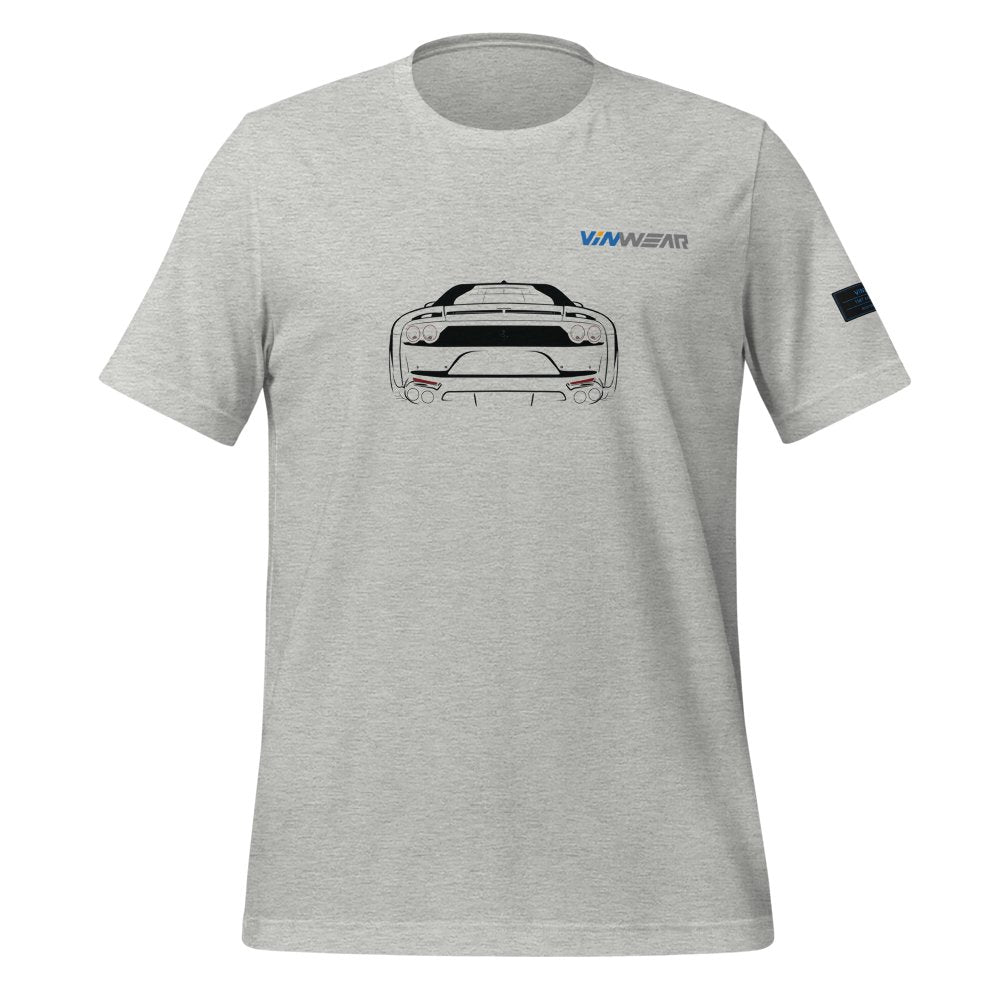 MALE - Ferrari 812 - Black Print — Front