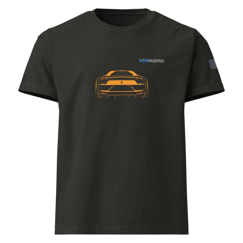 MALE - Ferrari 812 - Orange Print — Front