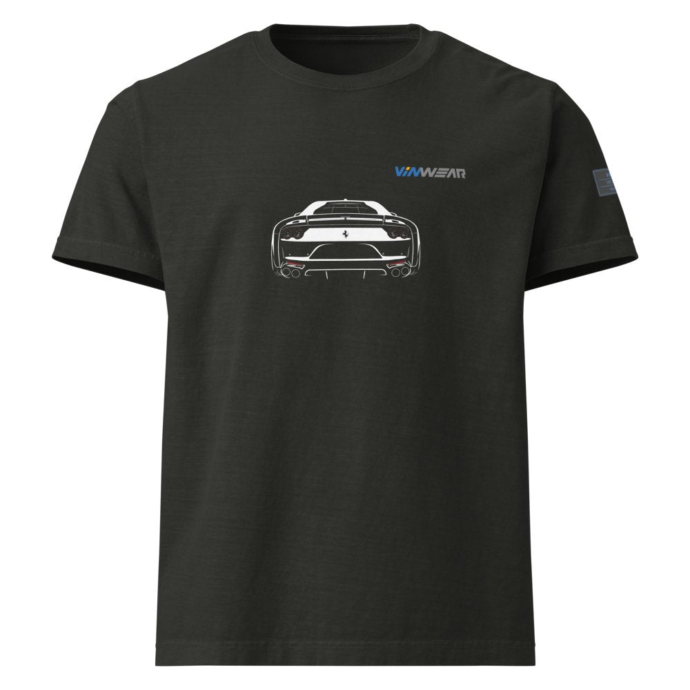 MALE - Ferrari 812 - White Print — Front