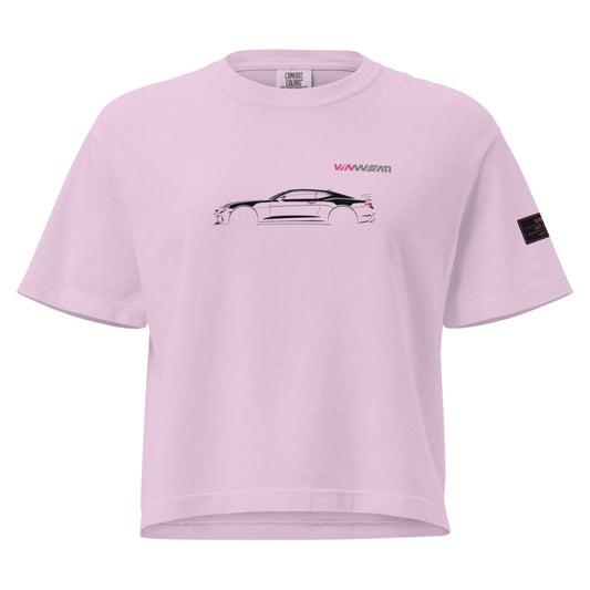 FEMALE - Ford Mustang - Black Print — Front