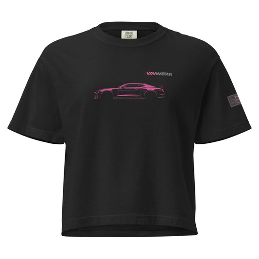 FEMALE - Ford Mustang - Pink Print — Front