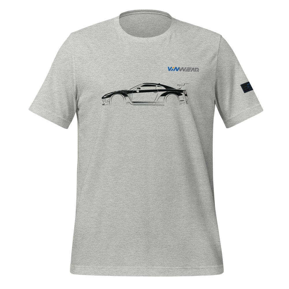 MALE - GT-R R35 - Black Print — Front