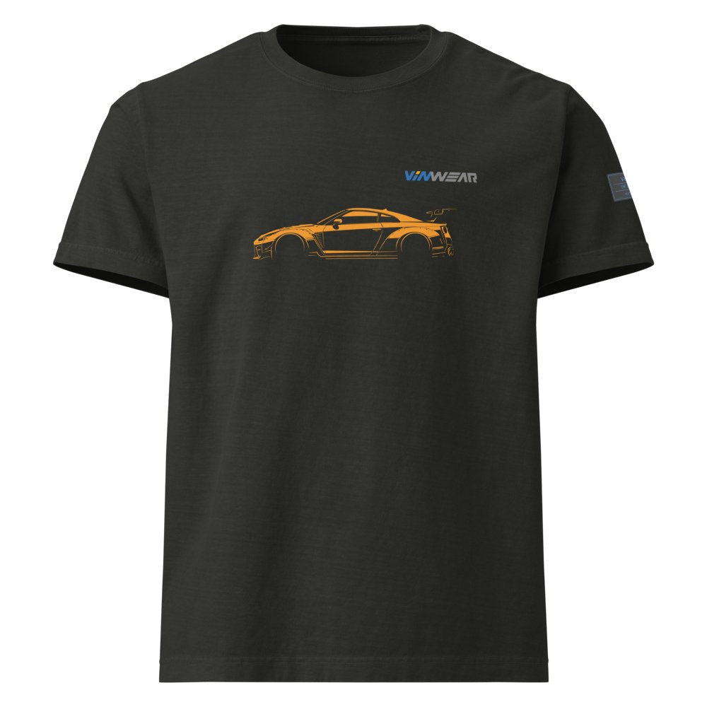 MALE - GT-R R35 - Orange Print — Front