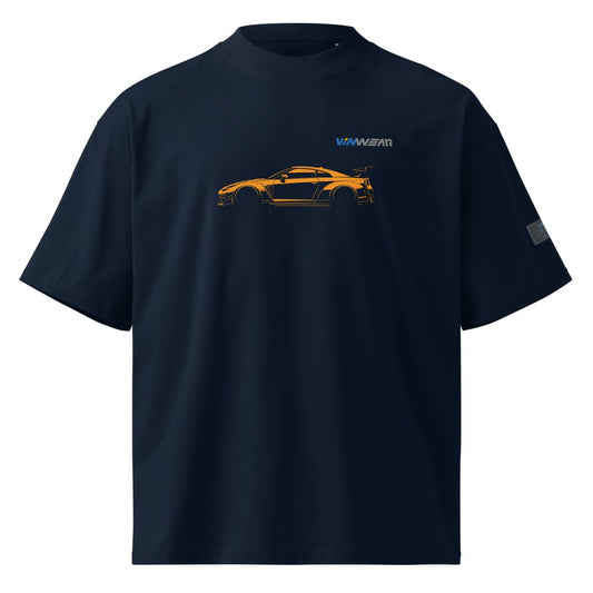 MALE - GT-R R35 - Orange Print — Front