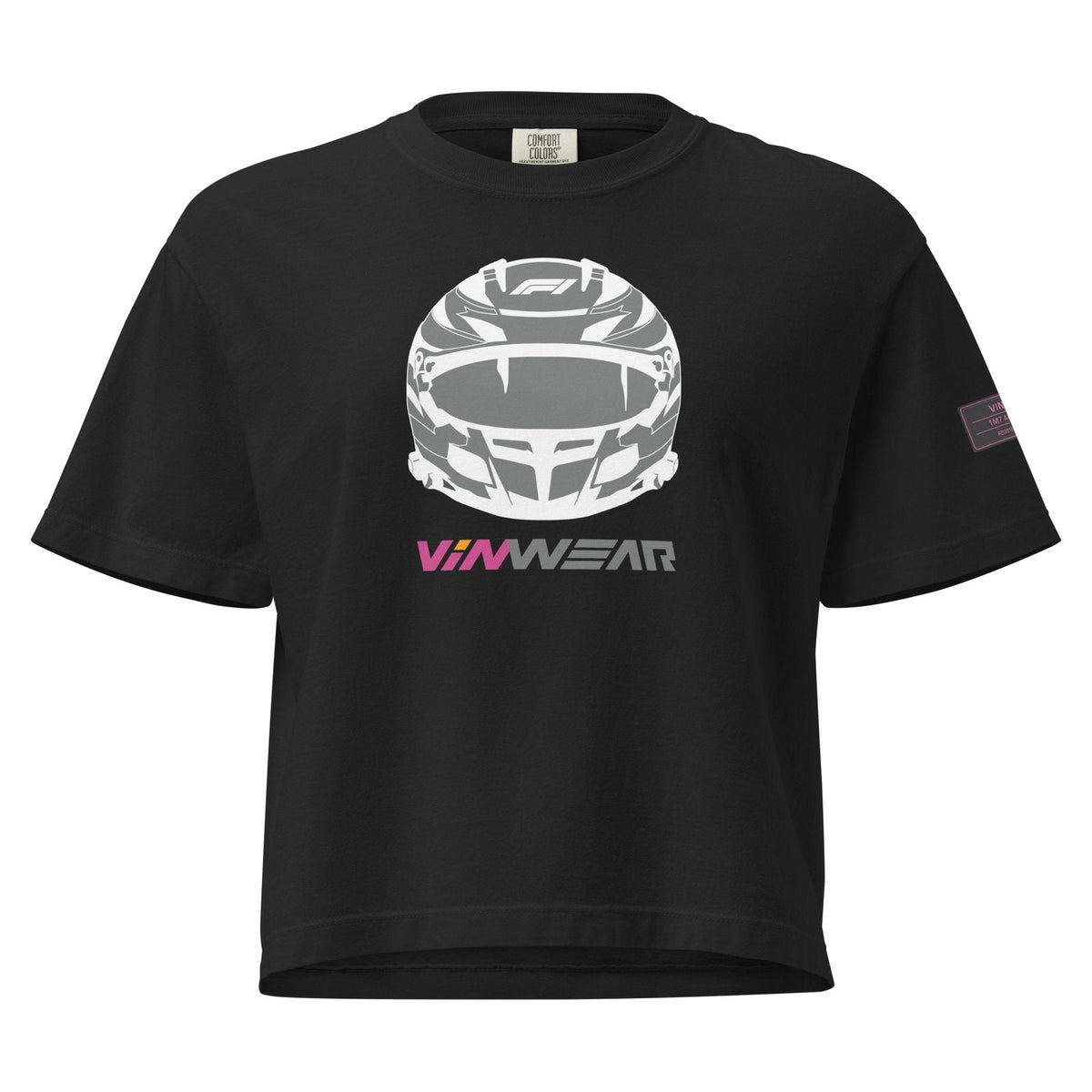 Podium Helmet · Grey Ink · Boxy Tee