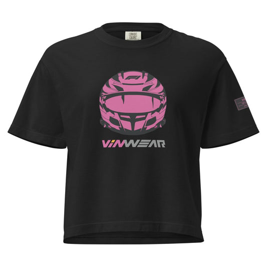 FEMALE - Helmet - Pink Print — Front
