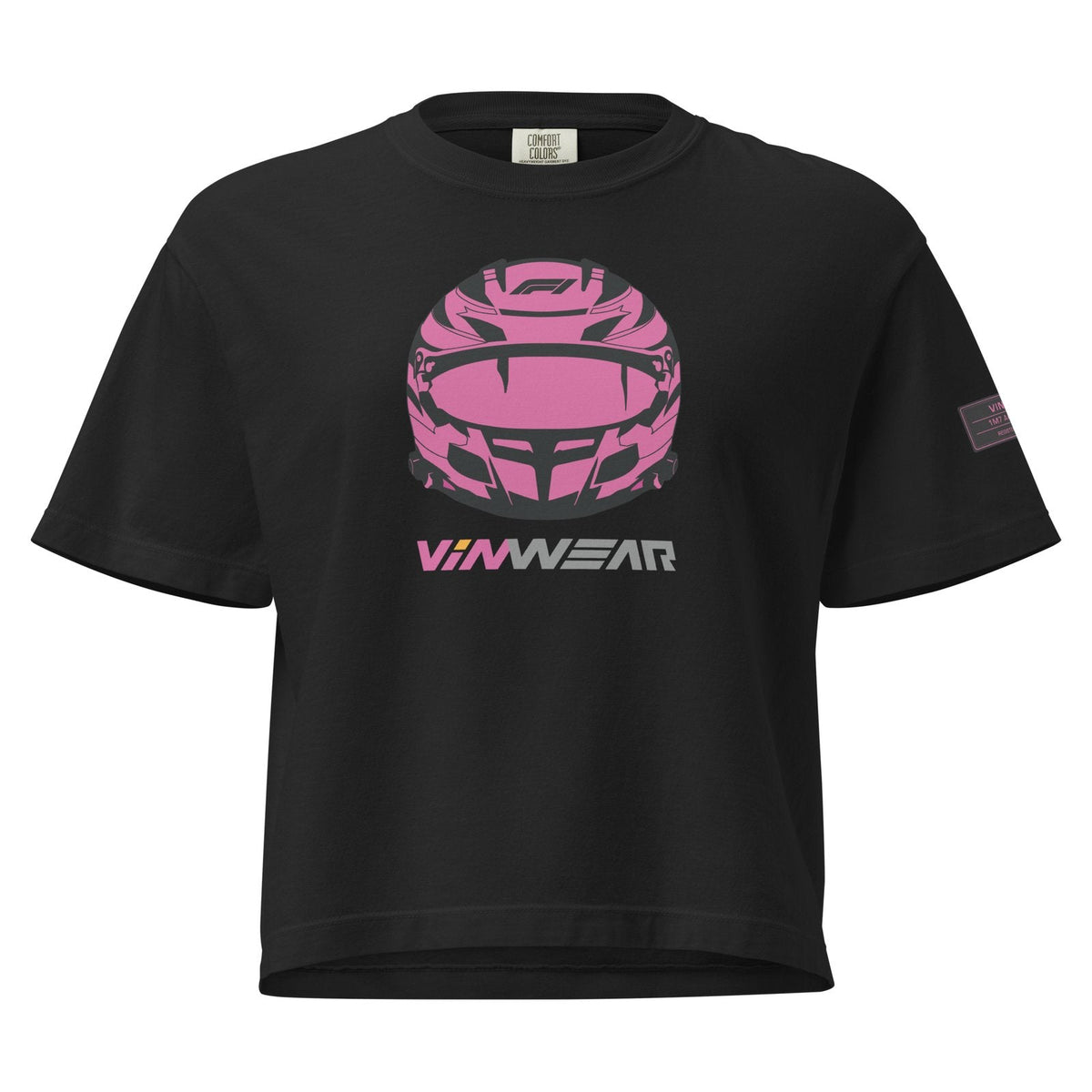 Podium Helmet · Pink Ink · Boxy Tee
