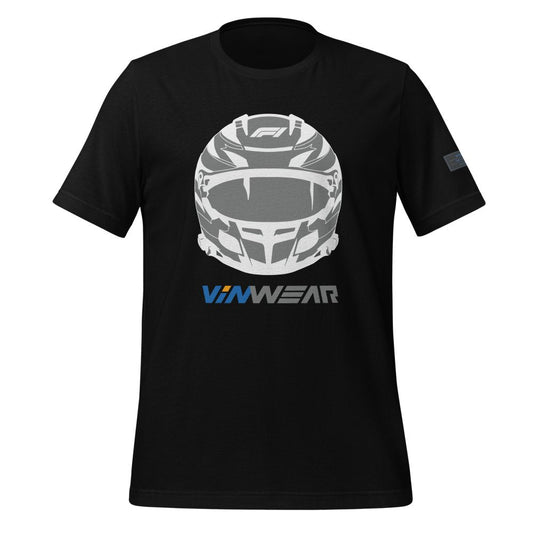 MALE - Helmet - Grey Print — Front
