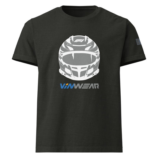 MALE - Helmet - Grey Print — Front