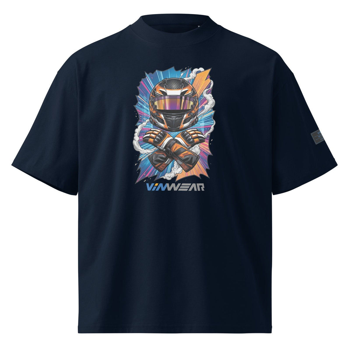 Helmet Splash · Original Artwork · Premium Tee