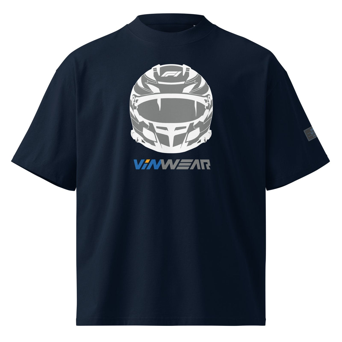 Podium Helmet · Grey Ink · Premium Tee