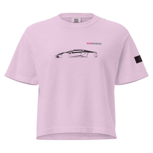 FEMALE - Lamborghini - Black Print — Front