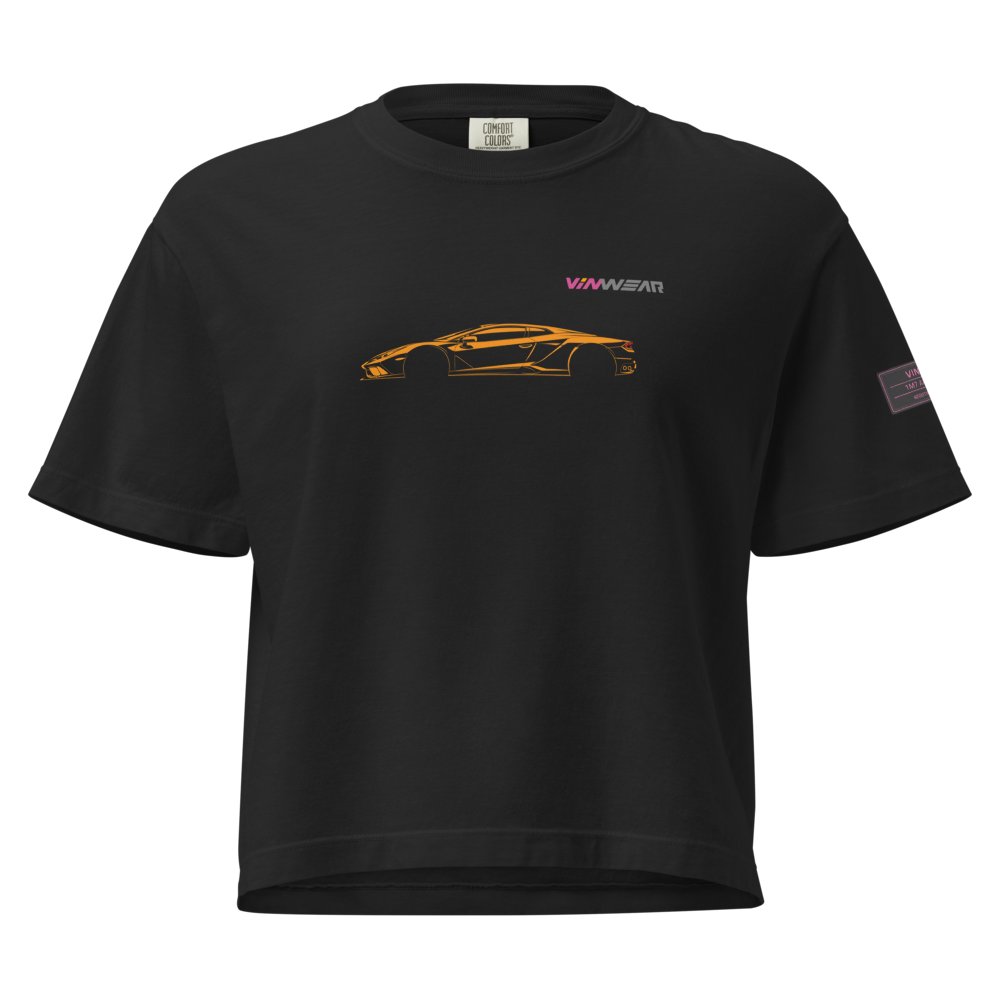 FEMALE - Lamborghini - Orange Print — Front