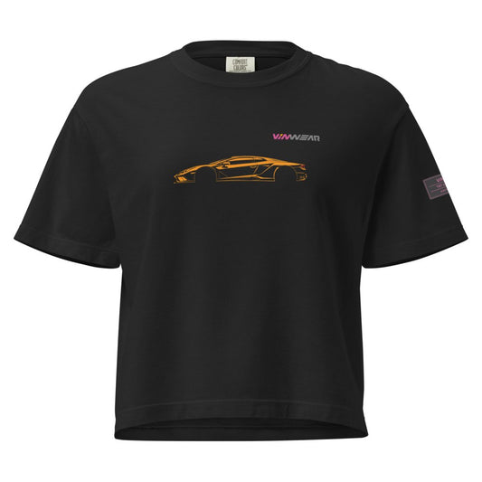FEMALE - Lamborghini - Orange Print — Front