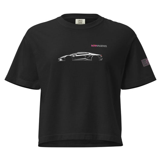 FEMALE - Lamborghini - White Print — Front