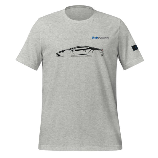 MALE - Lamborghini - Black Print — Front