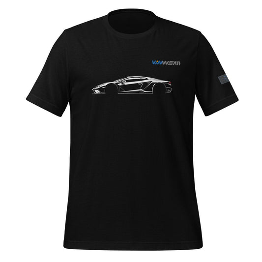 MALE - Lamborghini - White Print — Front