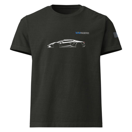 MALE - Lamborghini - White Print — Front