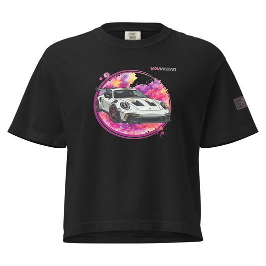 GT3RS Velocity · Pink Ink · Boxy Tee