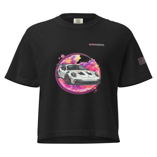 FEMALE - Porsche Circle - Pink Print — Front