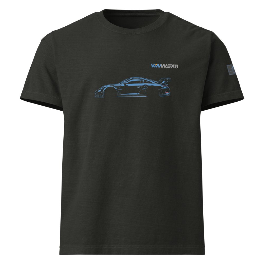 MALE - Porsche Silhouette - Blue Print — Front