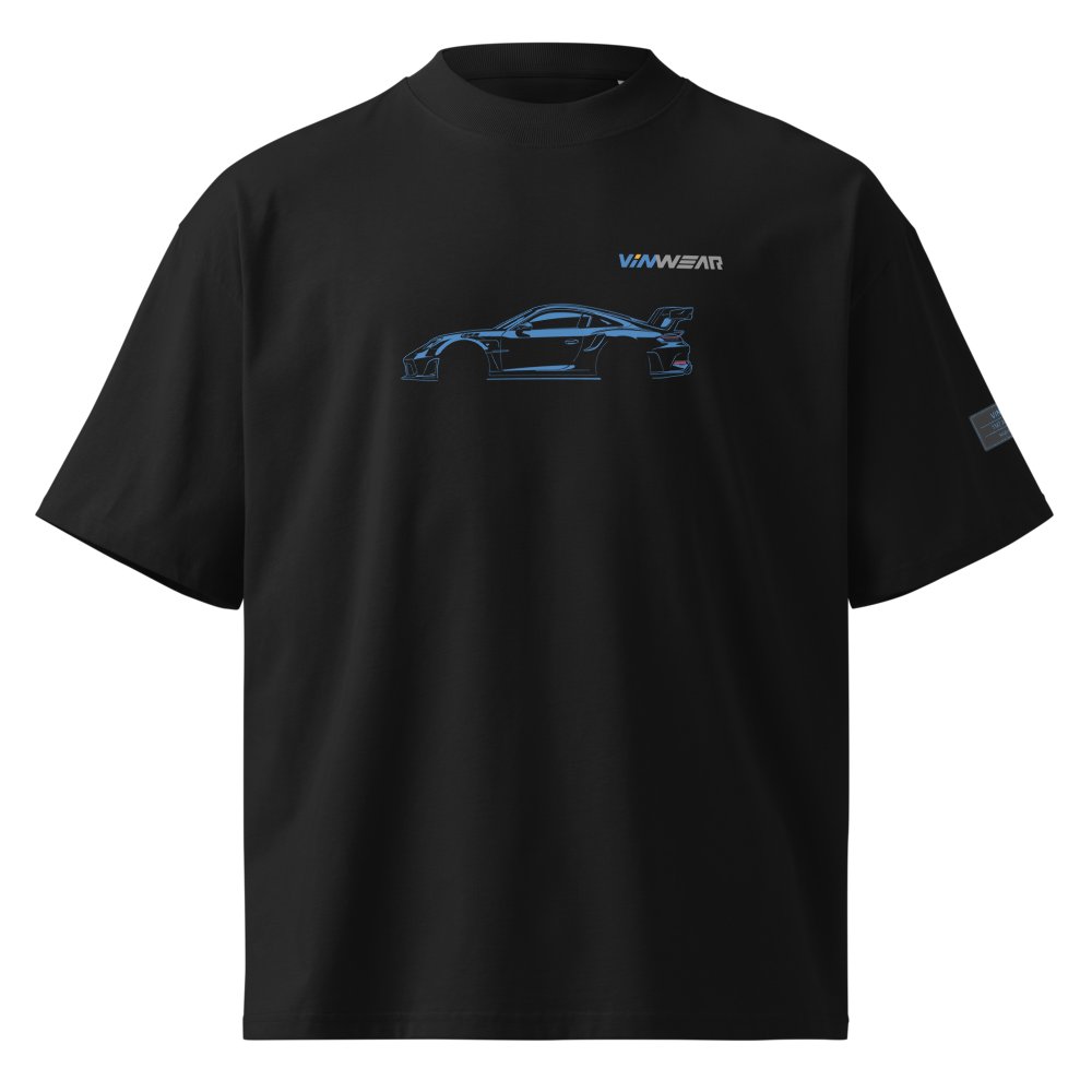 MALE - Porsche Silhouette - Blue Print — Front