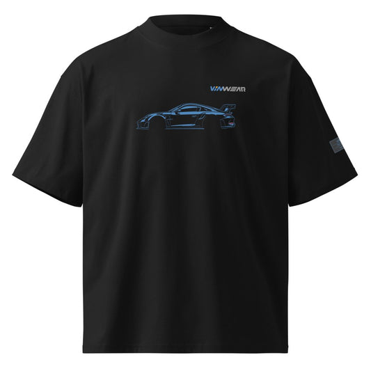 MALE - Porsche Silhouette - Blue Print — Front
