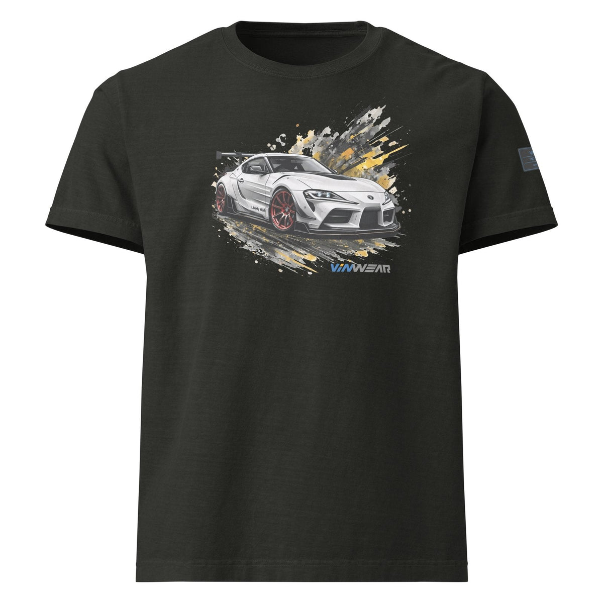 MK5 Supra Splatter · Original Artwork · Vintage Washed Tee